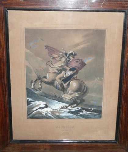 Napoleon Bonaparte przekracza Alpy